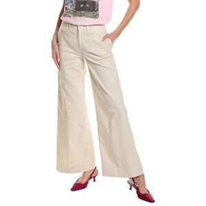 FRAME Size 32 Cream Khakis FRAME Denim Bone Wide Leg Tomboy Jean